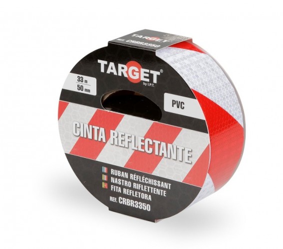 RT. NASTRO RIFLETTENTE BIA/ROSSO - CRBR3350   