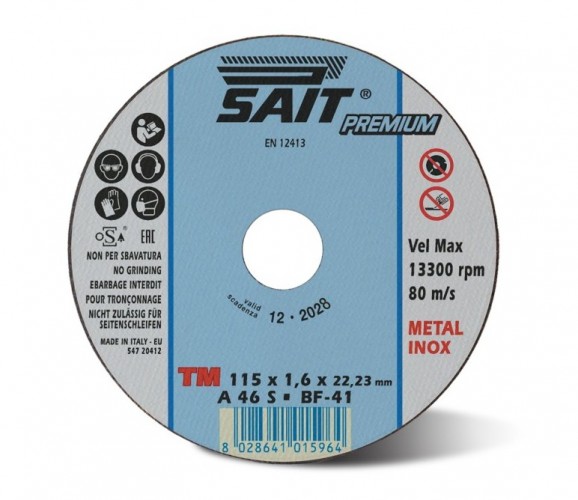 DISCHI SAIT PREMIUM-TM 150X1,6 A46S   