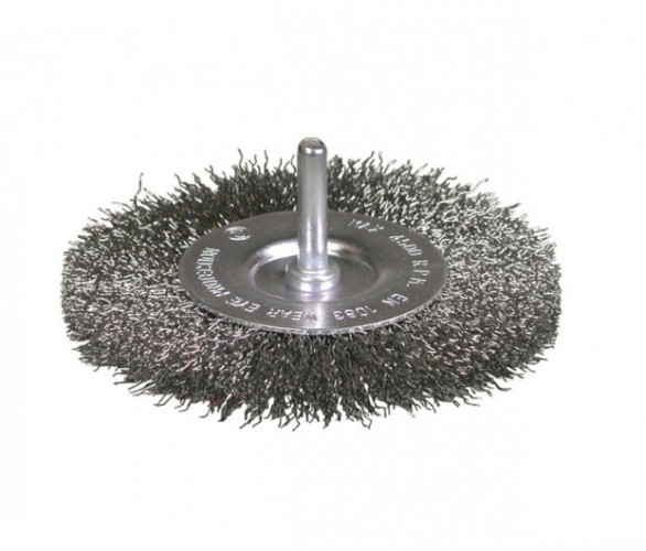SPAZZOLE INOX CIRC. C/GAMBO 97721 D.70   